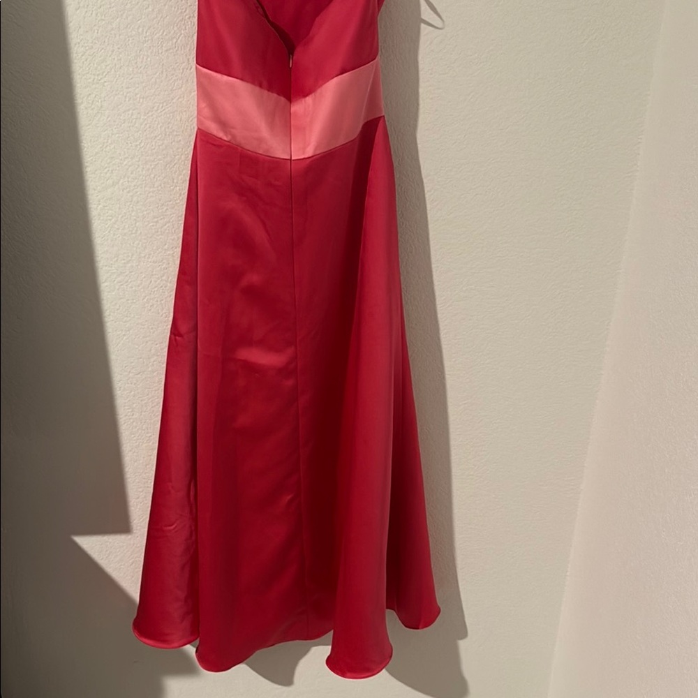 Mori Lee Red Spaghetti Strap Sundress - Picture 8 of 13